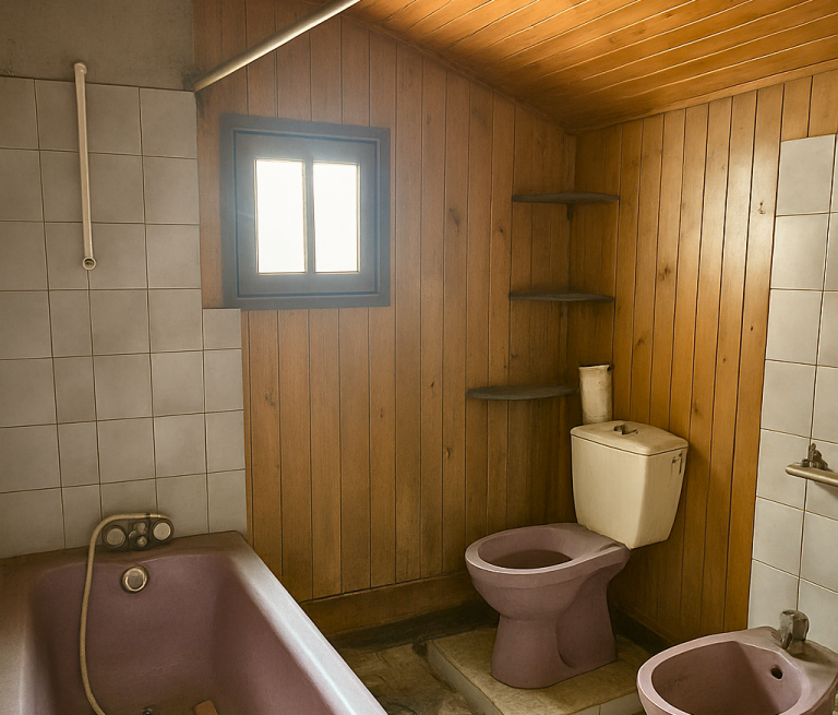 Salle de bain Avant rénovation salle de bain