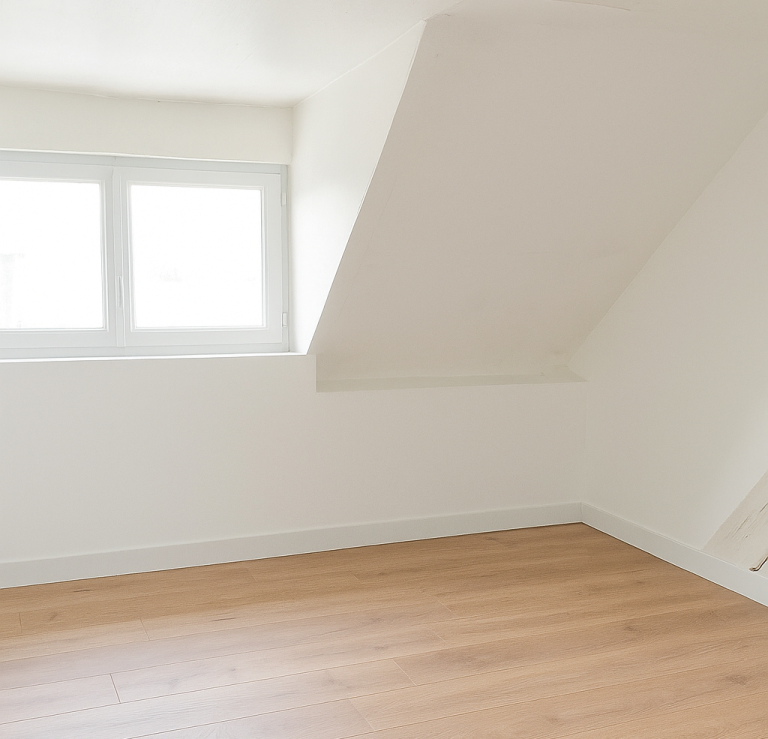 Chambre Après rénovation, transformation en chambre dans l'Yonne.