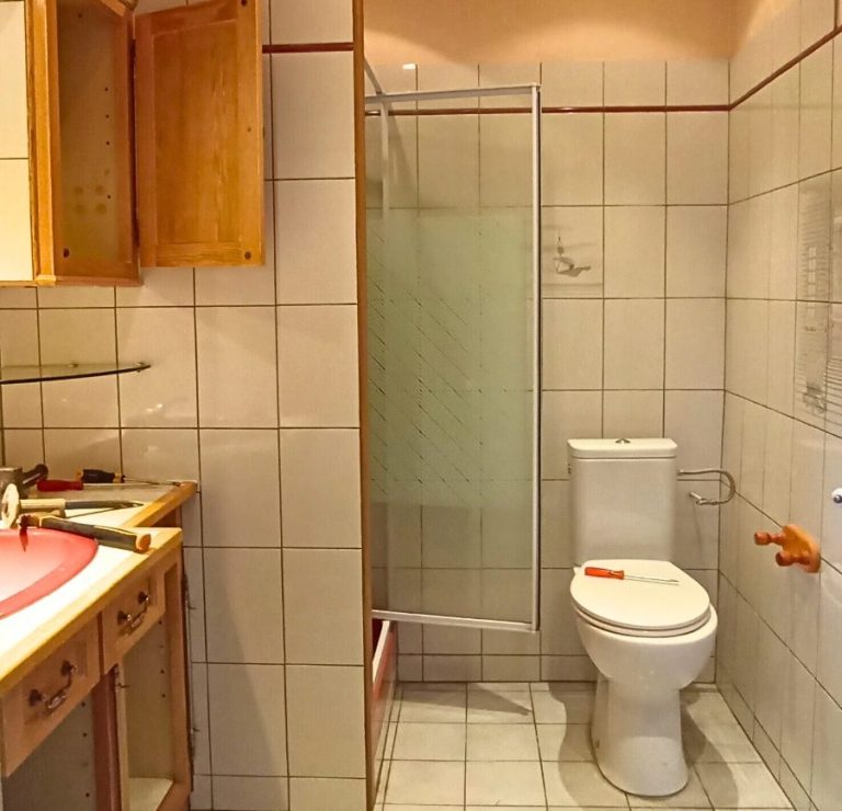 Salle de bain Avant rénovation salle de bain